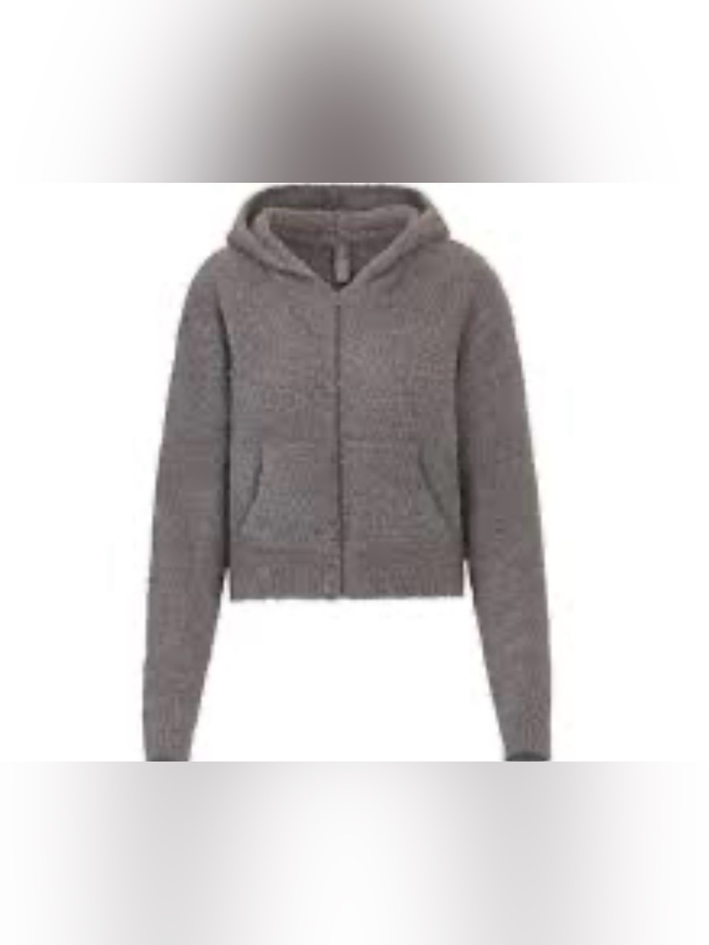 SKIMS Cozy Knit Hoodie Pullover